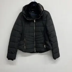 ZARA 中綿ジャンパー　黒　○5
