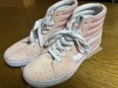 Vans ピンク ハイカットスニーカー