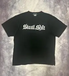 SKULLSHIT スカルシット Tシャツ スカル ブラックのサムネイル