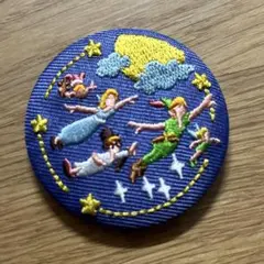 Disney 刺繍缶バッジ ピーターパン