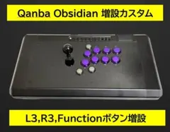 QANBA OBSIDIAN2 アケコン L3,R3 増設カスタム 静音ボタン