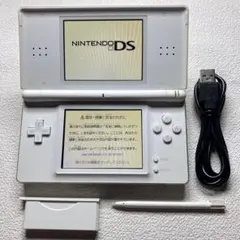 MW【清掃&動作確認済】Nintendo DS Lite クリスタルホワイト本体