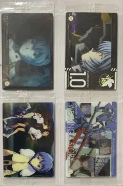 [EVA-343]エヴァンゲリオンウエハース 綾波レイ 4枚セット ④