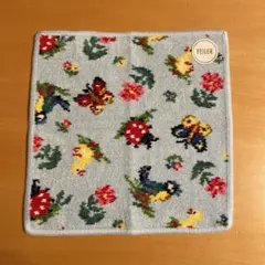 FEILER フェイラー　ハイジ　ハンカチ　ペールブルー　新品未使用