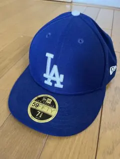 new era LA 59FIFTY キャップ ネイビー 7 3/8