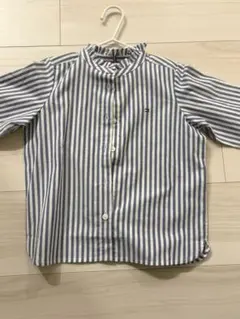 新品未使用　トミーヒルフィガー ストライプ長袖シャツ 100cm〜110cm