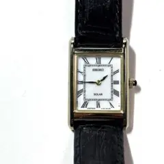 SEIKO セイコー ソーラー レディース腕時計 V115-0BD0
