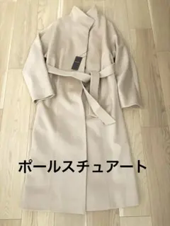 ポールスチュアート　レディース　ビーバーロングコート　6