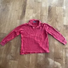 Polo by Ralph Lauren 赤 長袖ポロシャツ