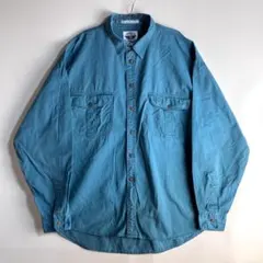 OLD 90s DOCKERS ドッカーズ ワーク シャツ ロゴ 刺繍 良カラーのサムネイル