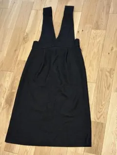 URBAN RESEARCH DOORS ワンピース　ジャンパースカート　黒