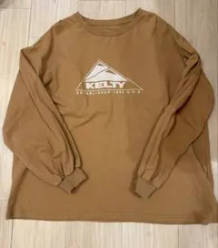 【KELTY別注】　長袖Tシャツ ゆったりシルエット 発砲プリント　【SM2】