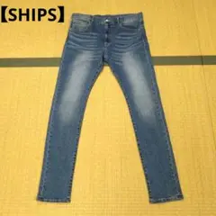 【新品未使用】SHIPS シップス ニュースタンダードスキニー デニム LL
