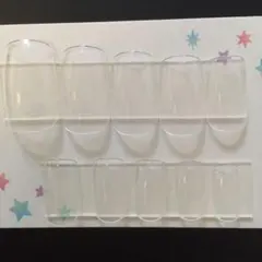 サイズ確定用　ネイルチップ　レギュラー・スクエア