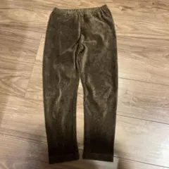 ブラウン コーデュロイ レギンス 120