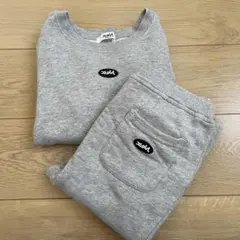 •*•様 x-girl スウェットセットアップ グレー 140