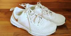 NIKE レディース スニーカ COMFORT ホワイト/ピンク 25センチ
