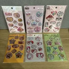 ウォーターシール 6枚セット ピーターパン ラプンツェル ベイマックス