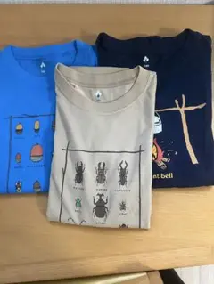 mont-bell イラスト Tシャツ 3枚セット