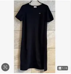 LACOSTE EXCLUSIVE EDITION ワンピース ブラック S LACOSTE EXCLUSIVE EDITION ワンピース ブラック S - メルカリ