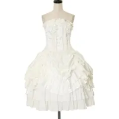 ATELIER-PIERROT コルセットワンピース 薔薇ジャガード