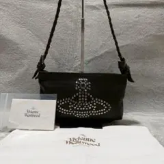 Vivienne Westwood Orb Studs Shoulder Bag