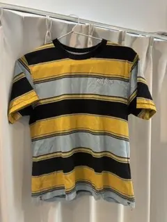 VOLCOM ボーダー 半袖 Tシャツ イエロー ブラックのサムネイル