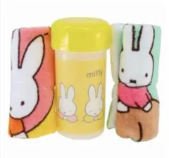 ［新品・未開封］miffyケース付きハンドタオル 2枚セット抗菌 防臭