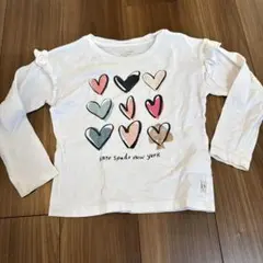 kate spade ハート柄 長袖カットソー 120