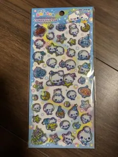 ぷくぷくあわわちゃん　キャンディグリッターステッカー