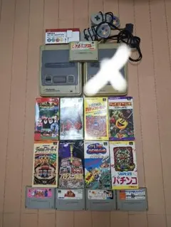Nintendo スーパーファミコン 本体×２台とソフトセット