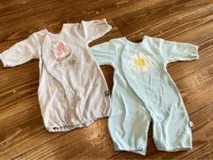 ベビー服 ロンパース 50-60cm 2点セット