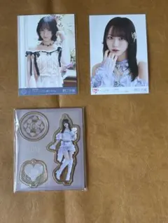 イコラブ 野口衣織　魔法少女衣装 ラブソング アクリルスタンド、生写真