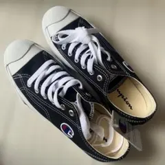 Champion ブラック スニーカー