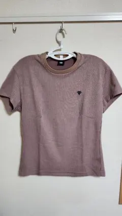 PHYSIQUE FRAME リブTシャツ ブラウン