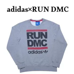　RUNDMC　ビッグプリントスウェット　アディダス　グレー 2026年最新】Run dmc スウェットの人気アイテム - メルカリ