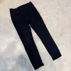 ユニクロ　ヒートテックウルトラストレッチスリムジーンズネイビー　28 L