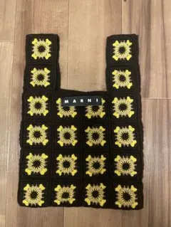 MARNI フラワーモチーフ クロシェ フィッシュバッグ - メルカリ