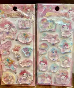 海外正規品　サンリオ　マイメロ　ウォーターシール　　2枚セット