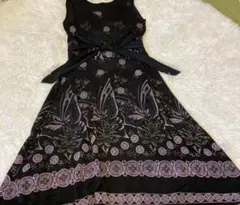 メトリーゼ 蝶柄ワンピース