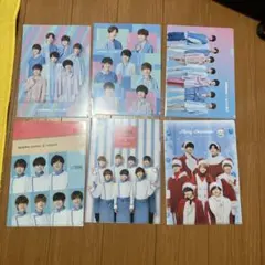 なにわ男子ローソンクリアファイル 6枚セット