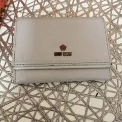MARY QUANT ピンクベージュ　 二つ折り財布