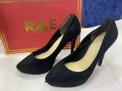 R&E ハイヒール スエード　23.0cm ヒール(約11cm)