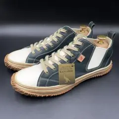 【タグ付/美品】スピングルムーブ カンガルーレザー サイドゴア スニーカー　Sのサムネイル