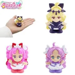 名探偵プリキュア ソフビ人形《3個セット》フィギュア 人形すくい 大人気キャラ