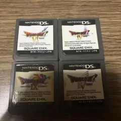 ドラゴンクエストシリーズ DSソフト V、IV、VI、IX 4本セット