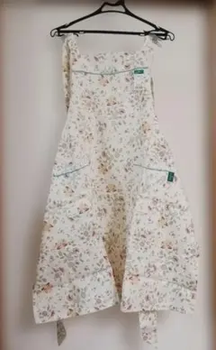 【未使用】MINTON エプロン 花柄 綿100% 日本製のサムネイル