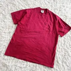 JERZEES ジャージーズ USA製 半袖 Tシャツ レッド 赤 胸ポケット