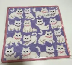 (新品未開封)ラブラリーバイフェイラー モフモフネコチャン ハンカチweb限定
