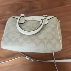 COACH シグネチャー 2way ショルダーバッグ
